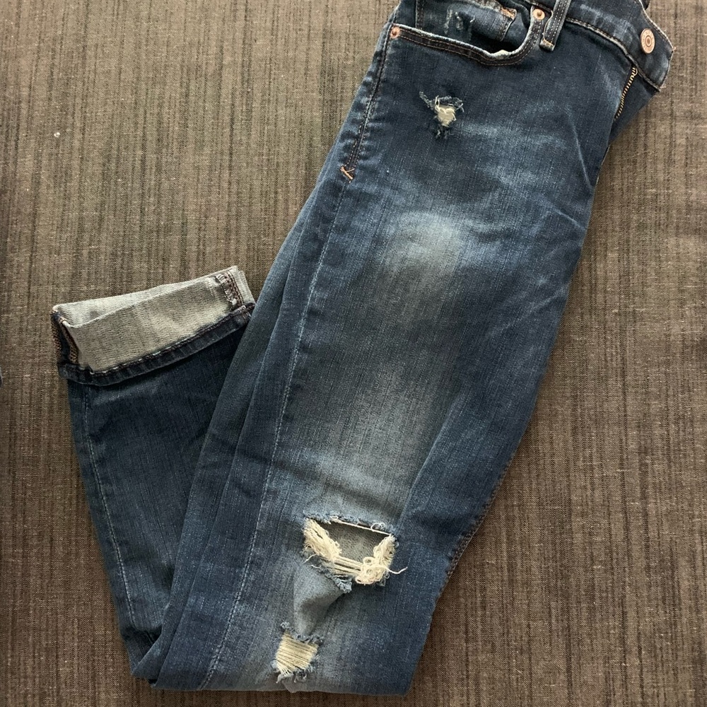 Express skinny crops 10R